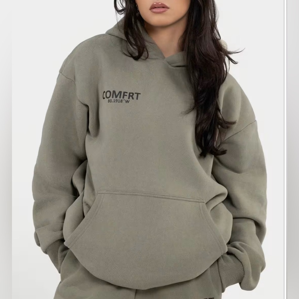 Comfrt Moss Hoodie - Adult Medium